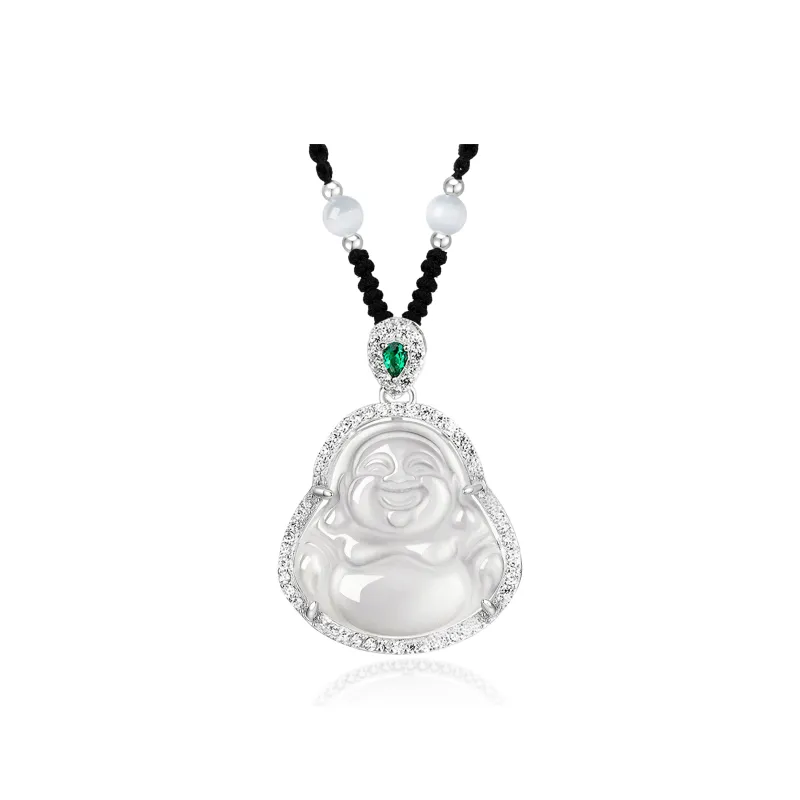 Central Fashion Chalcedony Necklaces Women's-6