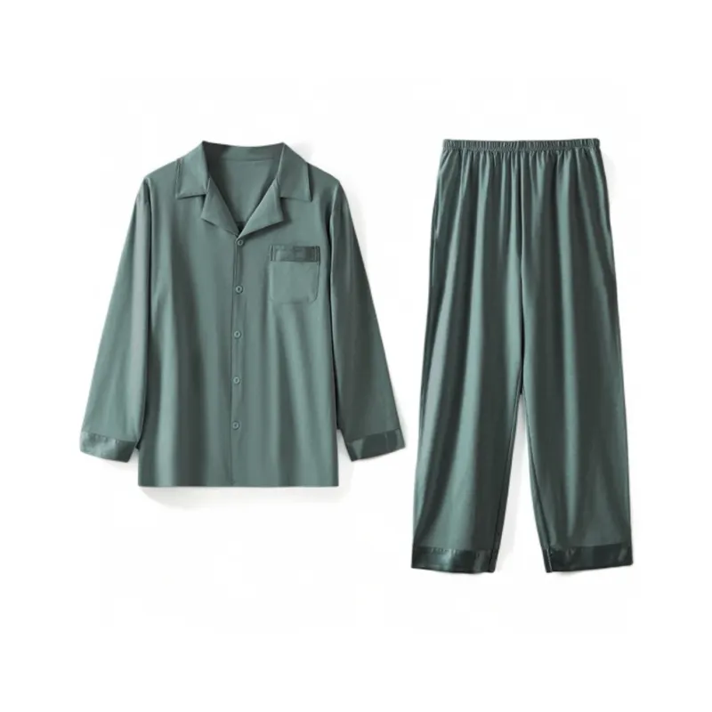 H YXIANG Men Pajama Sets-4