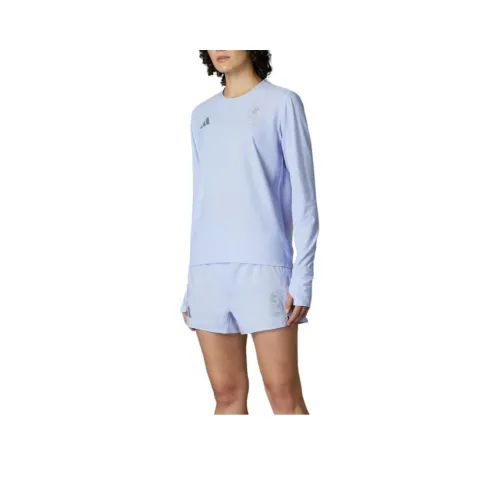 Adidas Free Shipping With AdiClub Boston Marathon® 2025 Own The Run Long Sleeve Tee