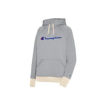 Champion Long-Sleeved T-Shirt Women's Gray