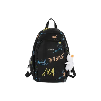 SUN EARTH &U High quality Fabric Backpack Unisex Multicolor