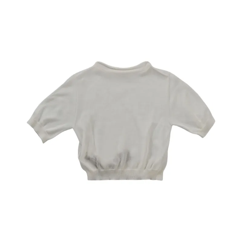 AMOMENTO Semi sheer Top-0
