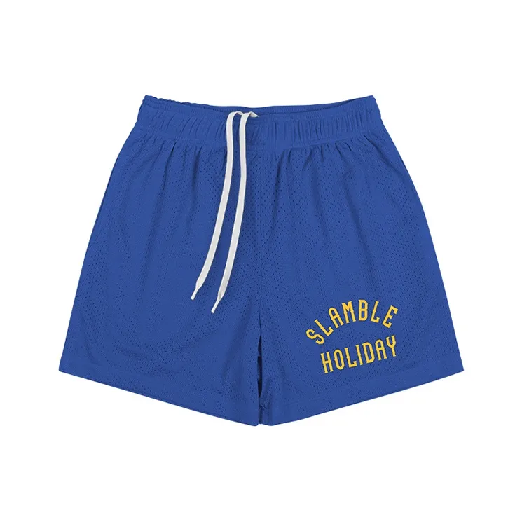 Slamble Knee Length Shorts Unisex-13