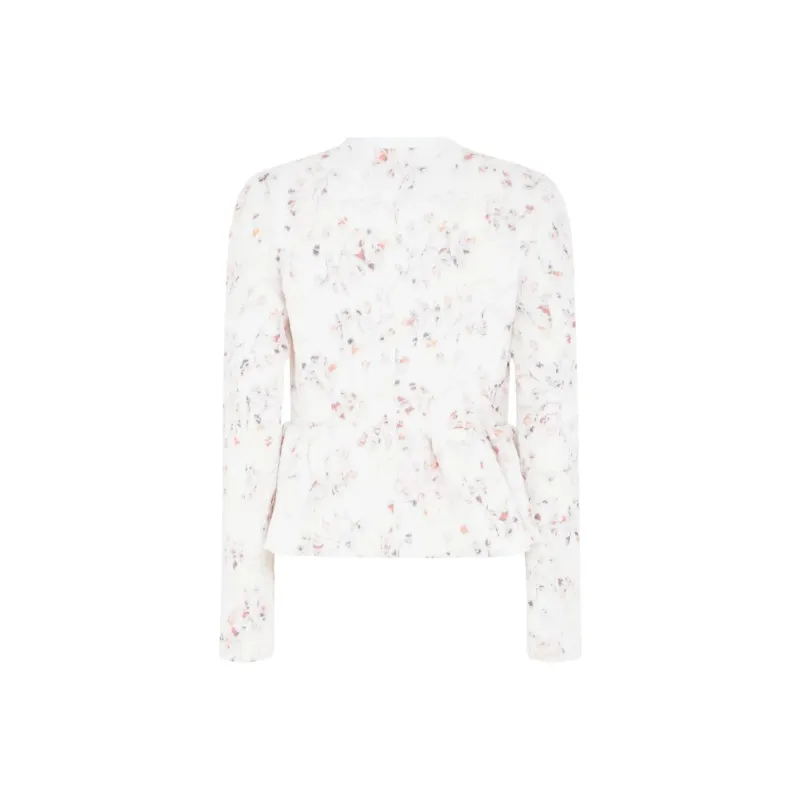 Giambattista Vall Floral print Silk Jacket-1