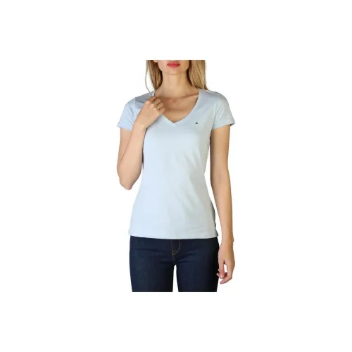 Tommy Hilfiger T Shirt Women's Light Blue