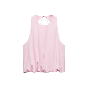 ZARA Tank Tops Women's Pink