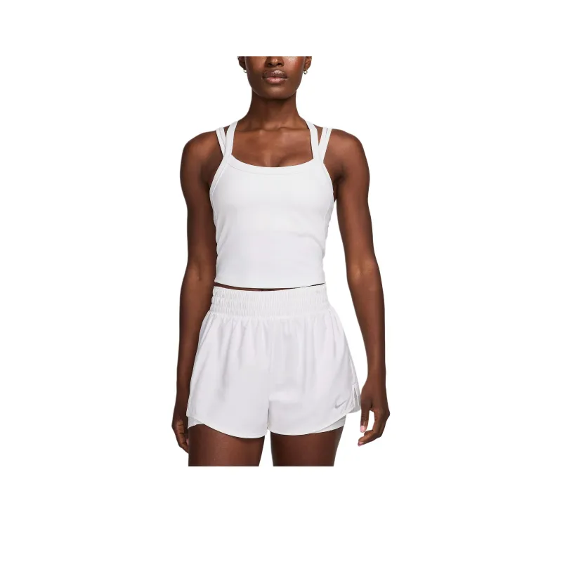 Nike One Fitted Women's Dri FIT Strappy Cropped Tank Top-0