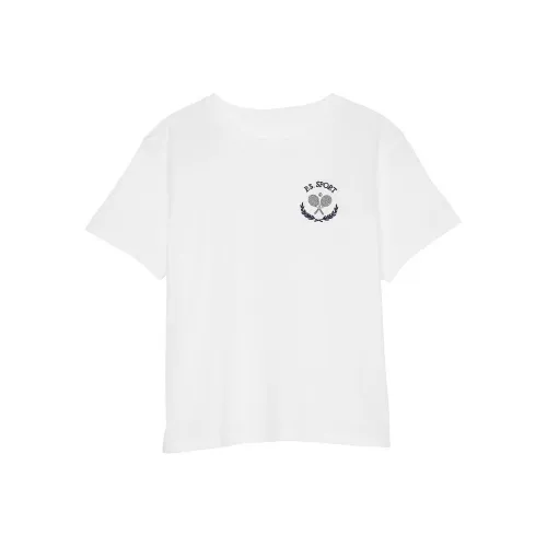Victoria's Secret T Shirt Women's Optical White Tennis Pattern