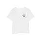 PTC White-Tennis Graphic/Optical White Color-Tennis Pattern