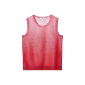 COS Chinese New Year Series Tank Tops Women's Red