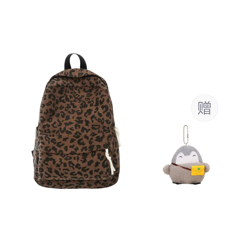 URBAN FOREST Corduroy Backpack Unisex Multicolor-5