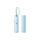 Trifold 8-Rib Hand-Open Ring Button Umbrella in Sky Blue