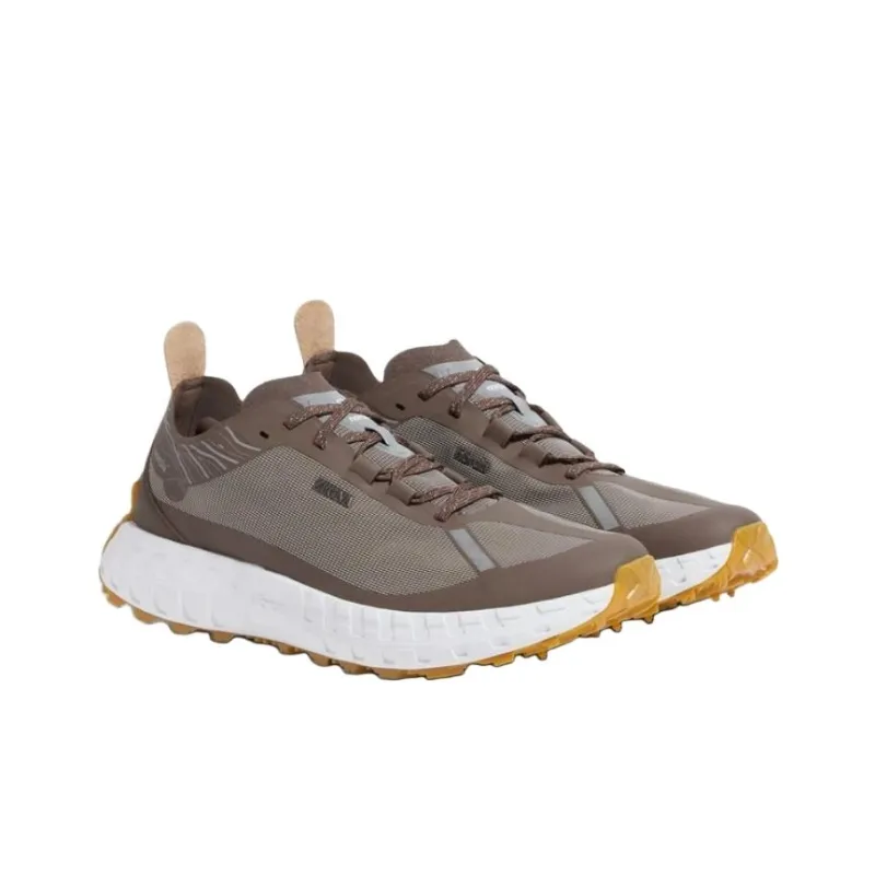 NORDA x Zegna Low Top Casual Shoes Men's Dark Taupe Umber-2