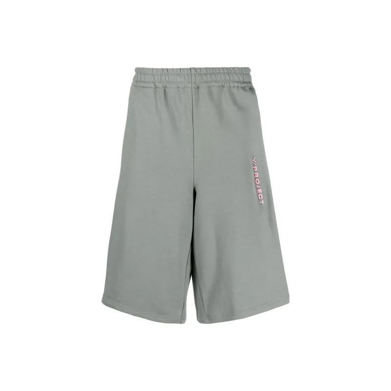 Y/Project Sports Shorts Men Gray-0