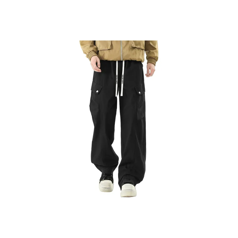 CAREBEARS Casual Pants Unisex Army Green-12