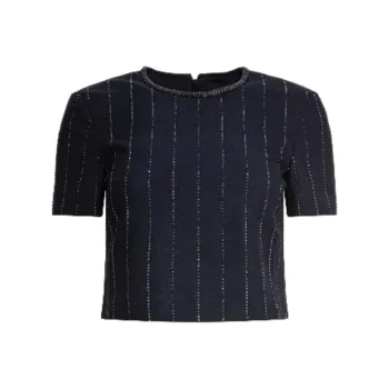 Self portrait T Shirt Women's Navy Blue