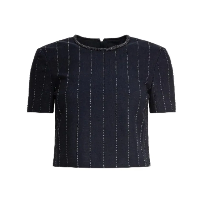 Self portrait T Shirt Women's Navy Blue-0
