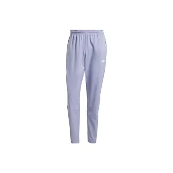 Adidas Gym Sports Pants Men Silver Gray Violet
