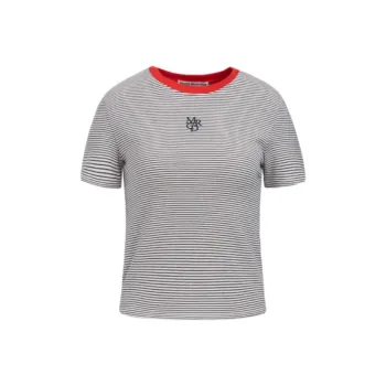 MARDI MERCREDI Drop Shoulder Sleeve T Shirt Women's
