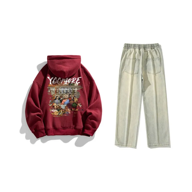 YooMore Sweatshirt Sets Unisex-8