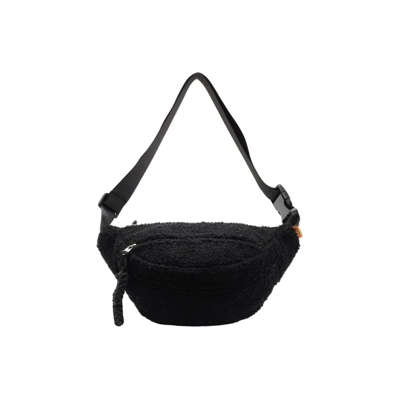 Morellybear Plush Sling Bag Women's Multicolor-0