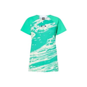 Oakley Raglan Sleeve T-Shirt Women's White/Mint
