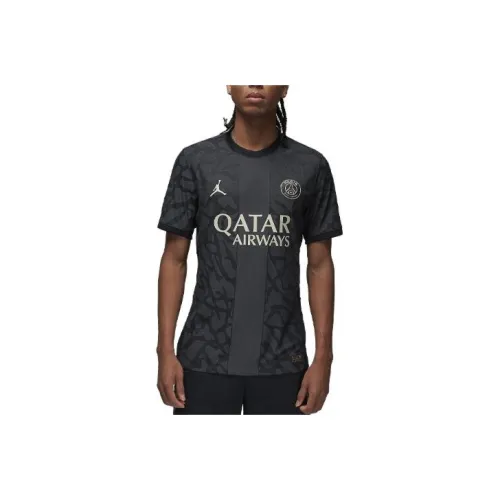 JORDAN Soccer Jerseys Men Black