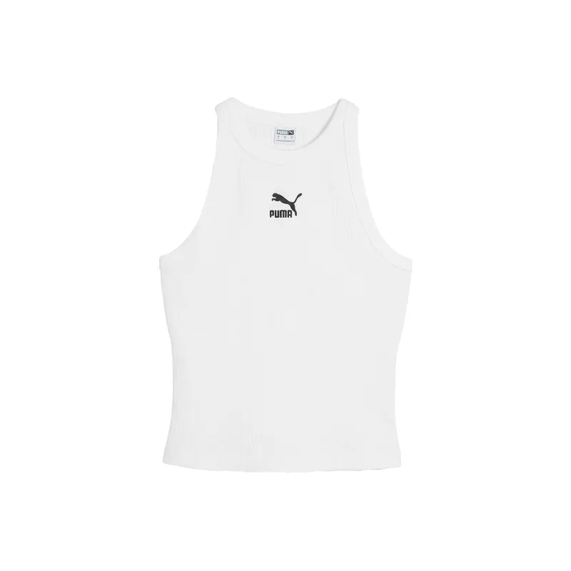 PUMA Tank Tops Women's White-0