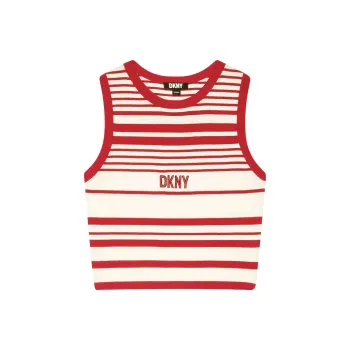 DKNY SS24 Tank Top Women's Red & Color