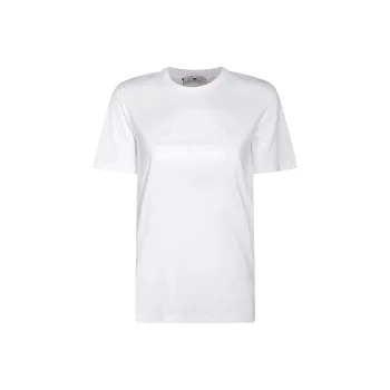 Elisabetta Franchi Logo Detailed Crewneck T Shirt