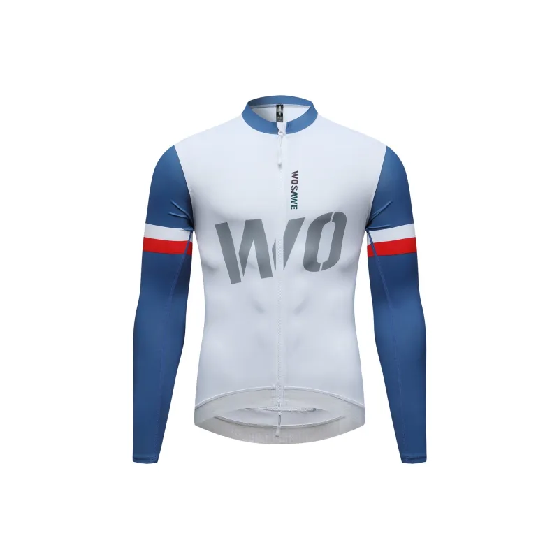 WOSAWE Cycling Clothing Unisex White-0