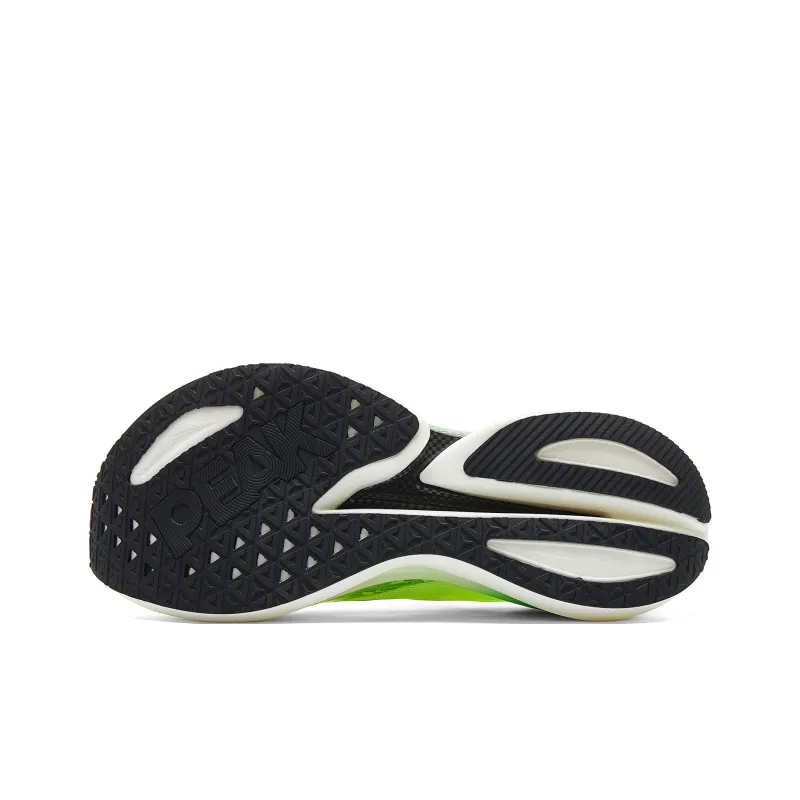 PEAK Abrasion Resistant Rebound Cushioning Low Top Running Shoes Men's Neon Green-5