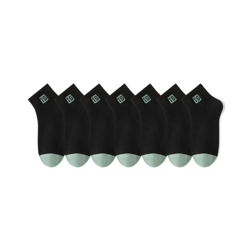 Lan Miao Ankle Socks Men's 7 Pack-8