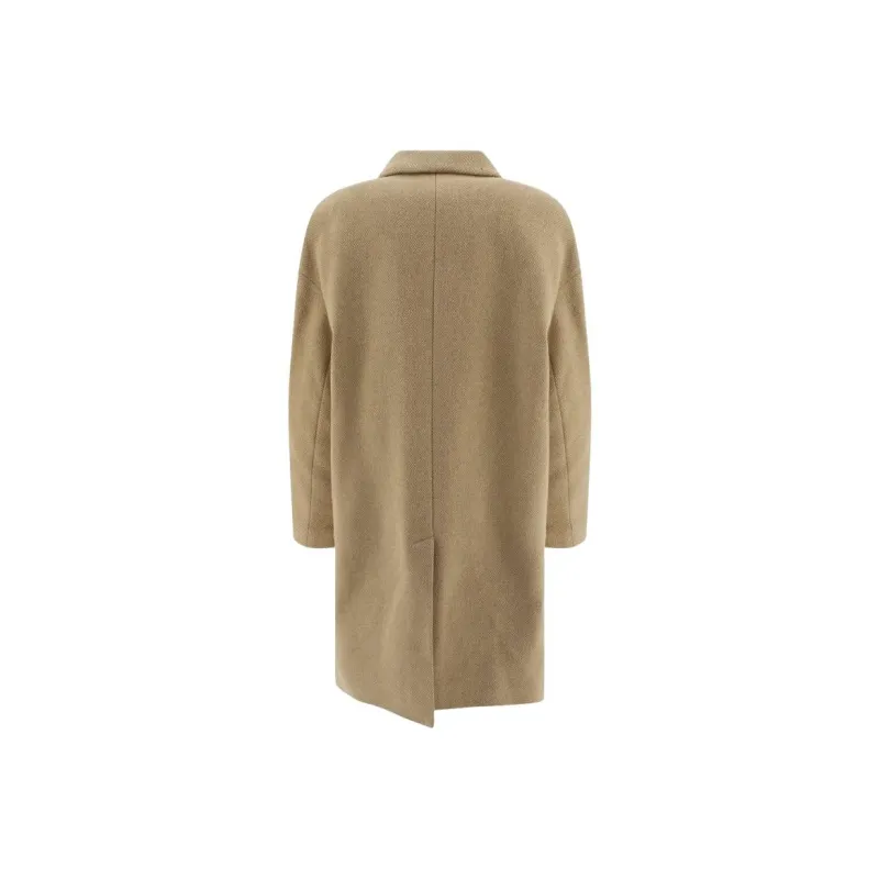 ISABEL MARANT Limiza Button Up Coat-1