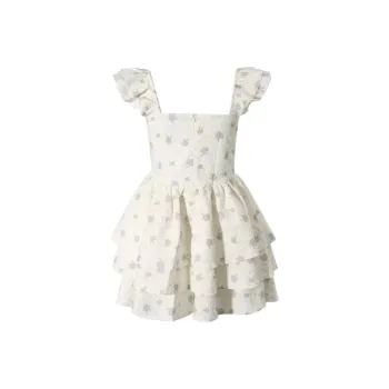 Mu Xiao Xin Sleeveless Dress Women's White