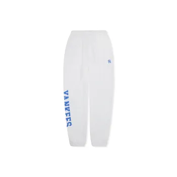 MLB New York Yankees Casual Pants Unisex Cream