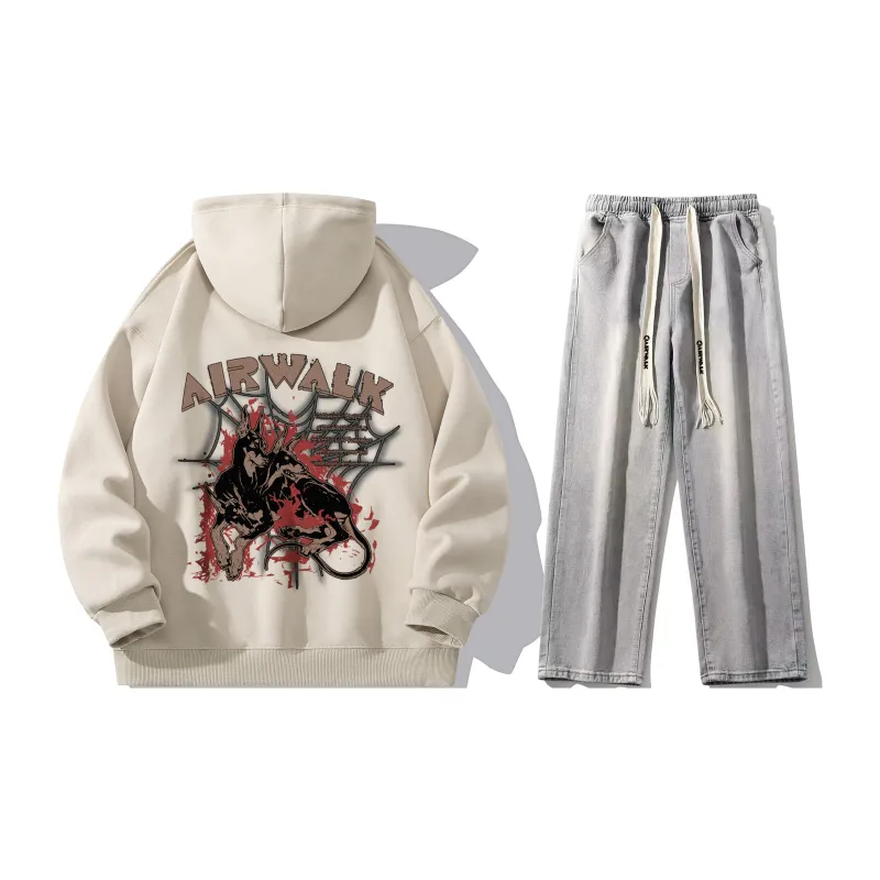 Airwalk Sweatshirt Sets Unisex-24