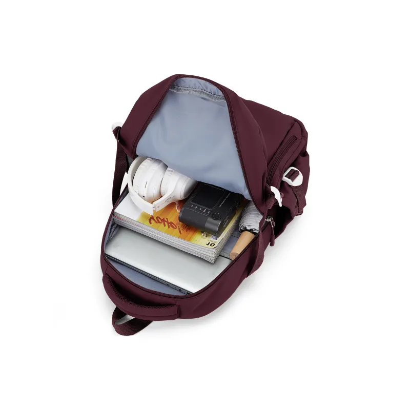 JEANSWEST Fabric Backpack Travel Bag Unisex Multicolor-29