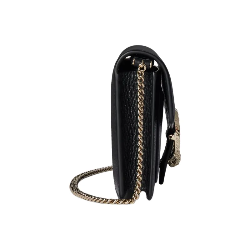 GUCCI Dionysus Leather Wallet Women's Black-2