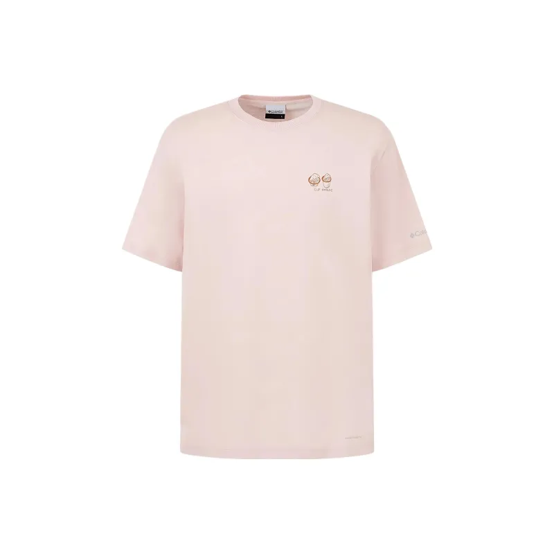 Columbia HIKE365 Drop Shoulder Sleeve T Shirt Women's Mineral Pink-0