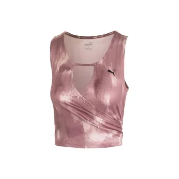 PUMA Tank Tops Women's Rose Red