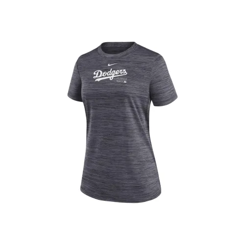 Nike Los Angeles Dodgers Authentic Collection Practice Velocity Women's Nike Dri FIT Mlb T Shirt