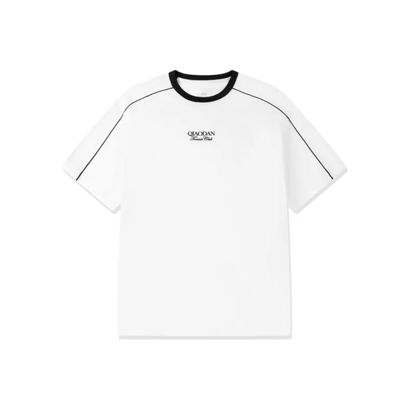 QIAODAN Sports Life Collection T Shirt Men's Jordan White/Black-0