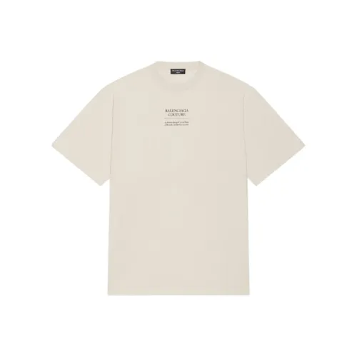 Balenciaga T Shirts Women's Beige