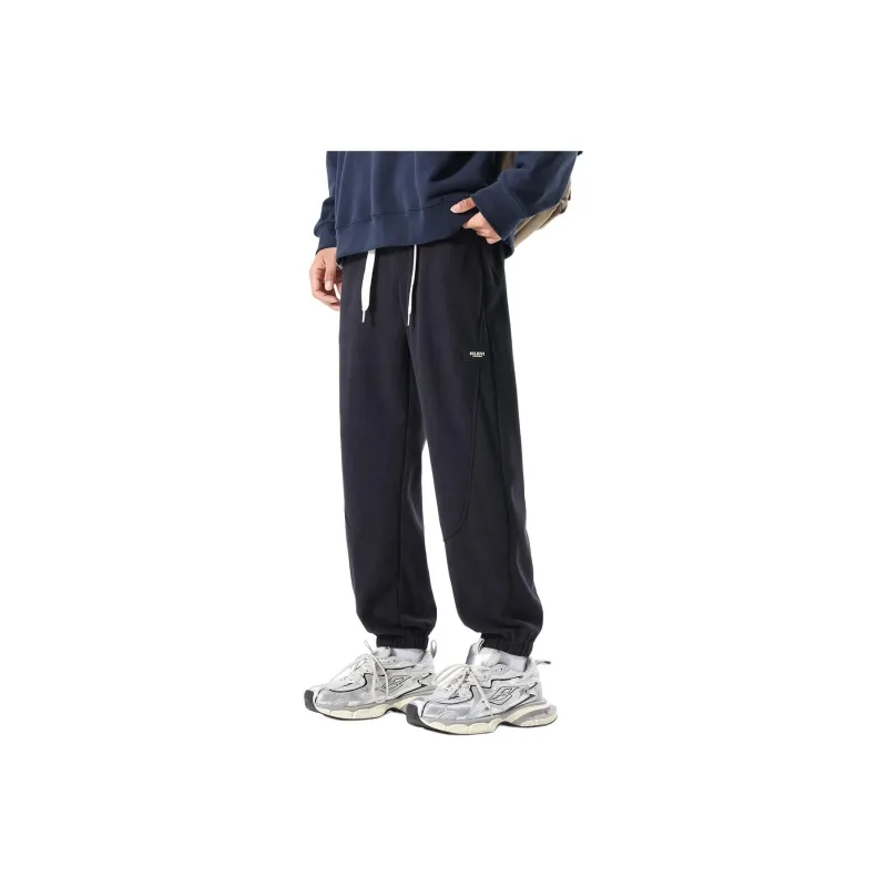Tonlion Casual Pants Unisex Brown-8