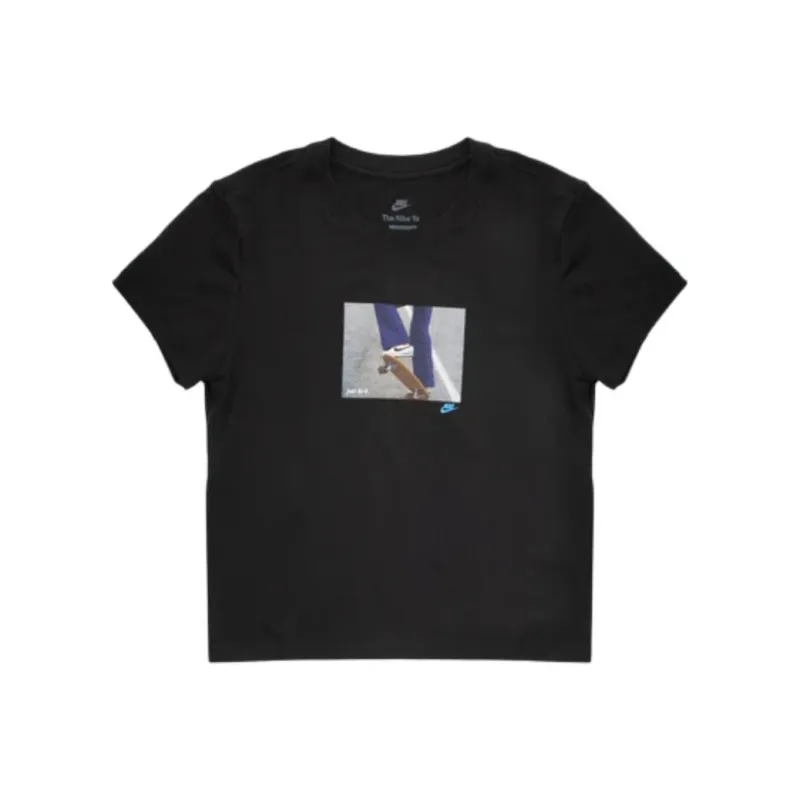 Nike Sportswear Chill Knit Women's Slim Cropped T Shirt-0