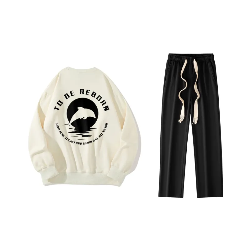 B.X Sweatshirt Sets Unisex-13