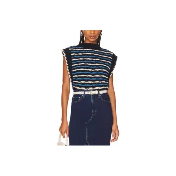 VERONICA BEARD Tank Tops Women's Marine Blue