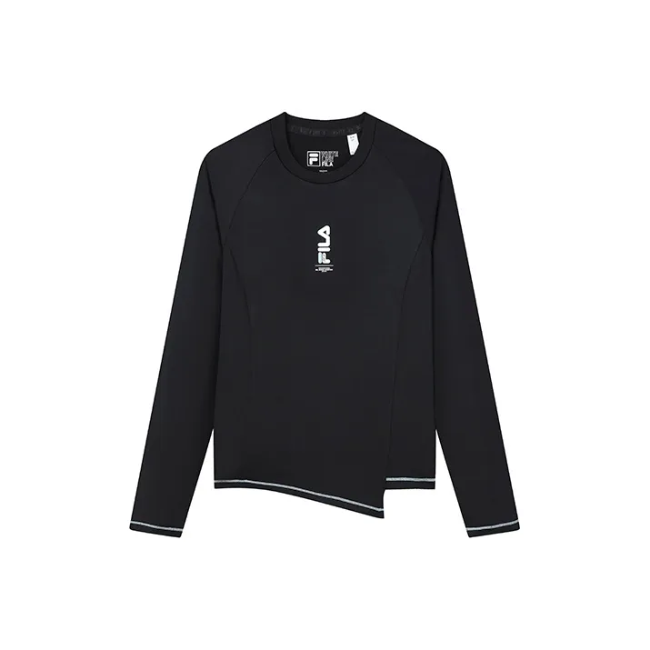 FILA T Shirts Women's Jet Black-0