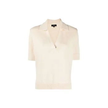 THEORY V neck Knitted Top